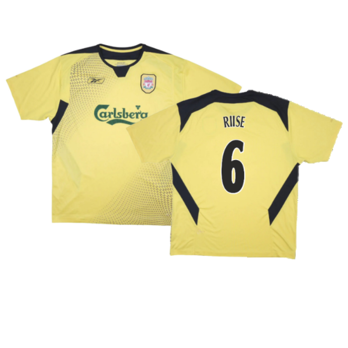 Liverpool 2004-05 Away Shirt (Good) (RIISE 6)