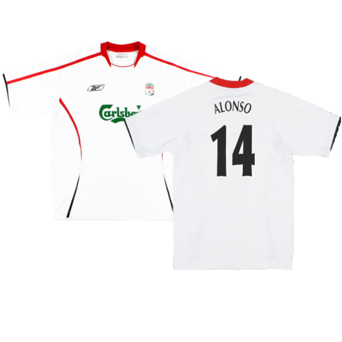 Liverpool 2005-06 Away Shirt (L) (Very Good) (ALONSO 14)