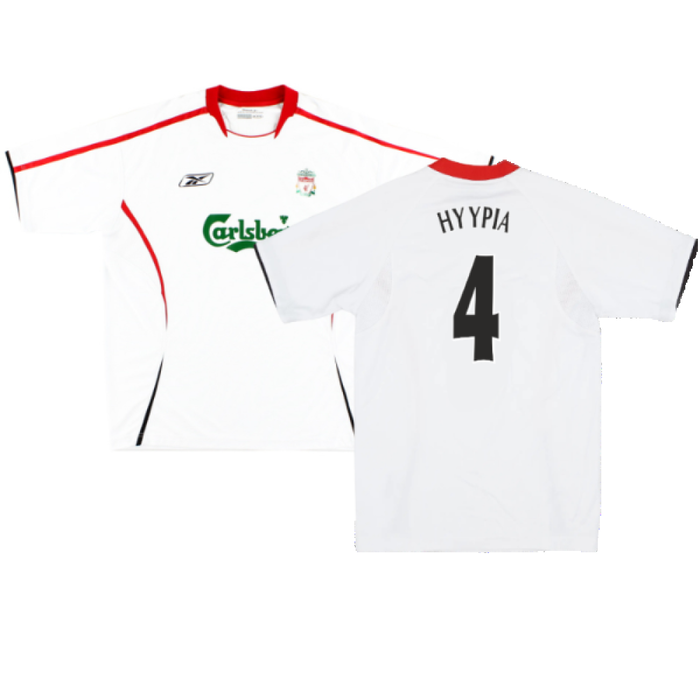 Liverpool 2005-06 Away Shirt (L) (Very Good) (HYYPIA 4)