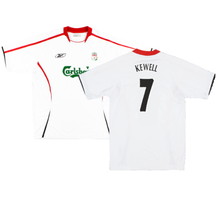 Liverpool 2005-06 Away Shirt (S) (Mint) (Kewell 7)