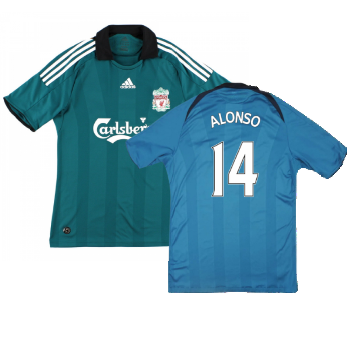 Liverpool 2008-09 Third Shirt (M) (Fair) (Alonso 14)