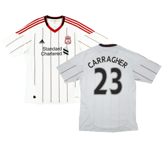 Liverpool 2010-11 Away Shirt (2XL) (Good) (CARRAGHER 23)_0