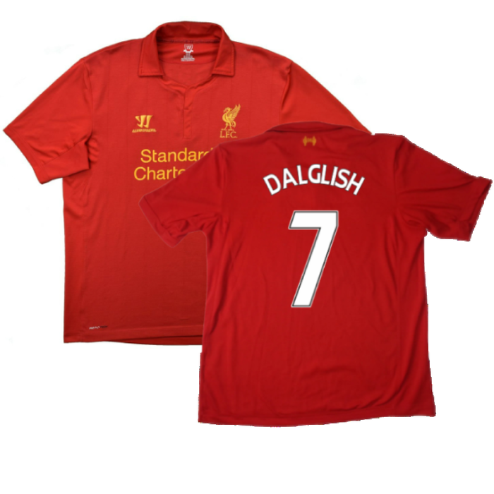 Liverpool 2012-13 Home Shirt (Small) (Very Good) (Dalglish 7)