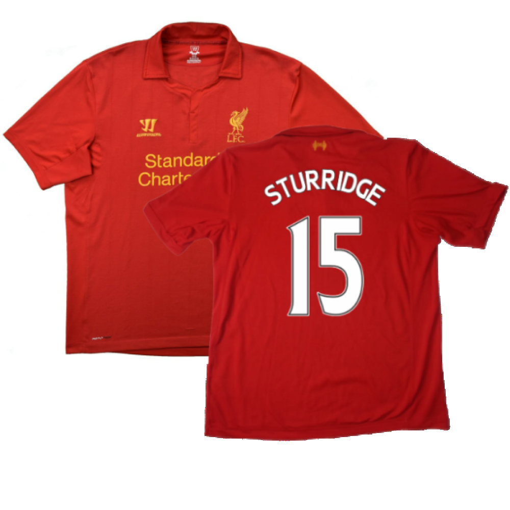 Liverpool 2012-13 Home Shirt (Me) (Excellent) (Sturridge 15