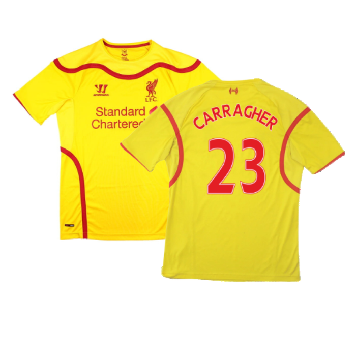 Liverpool 2014-15 Away Shirt (XXL) (Good) (Carragher 23)