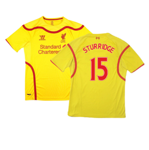 Liverpool 2014-15 Away Shirt (Very Good) (STURRIDGE 15)_0