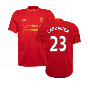 Liverpool 2016-17 Home Shirt (L) (Excellent) (CARRAGHER 23)_0