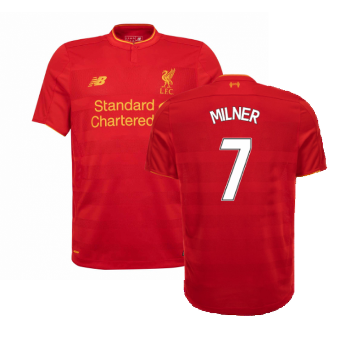 Liverpool 2016-17 Home Shirt (Excellent) (Milner 7)