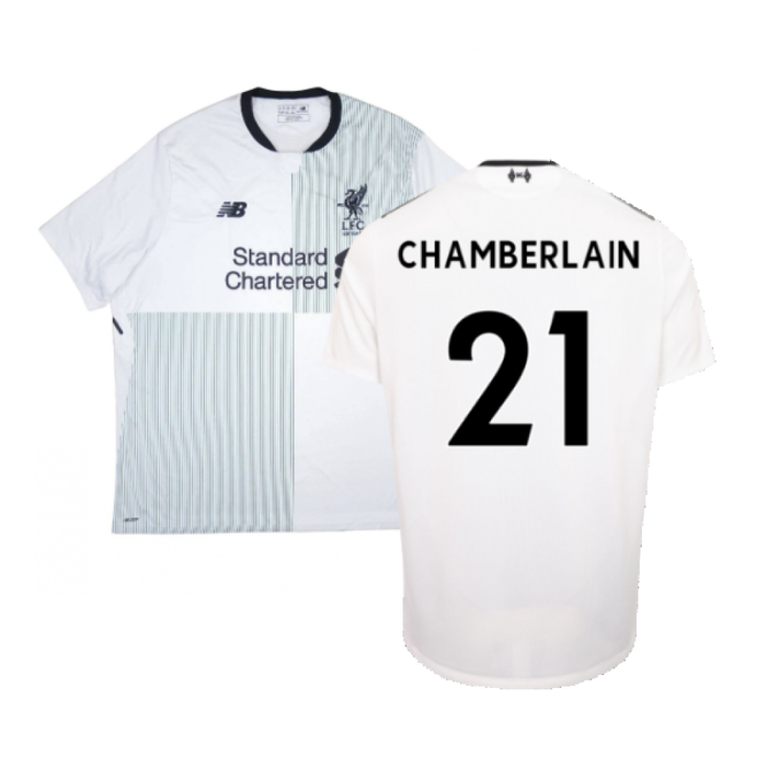 Liverpool 2017-18 Away Shirt (3XL) (Fair) (Chamberlain 21)