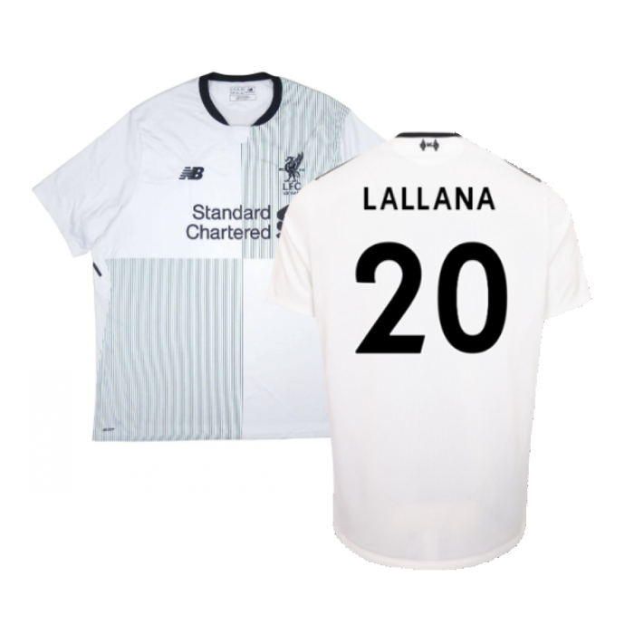 Liverpool 2017-18 Away Shirt (XXL) (Very Good) (Lallana 20)