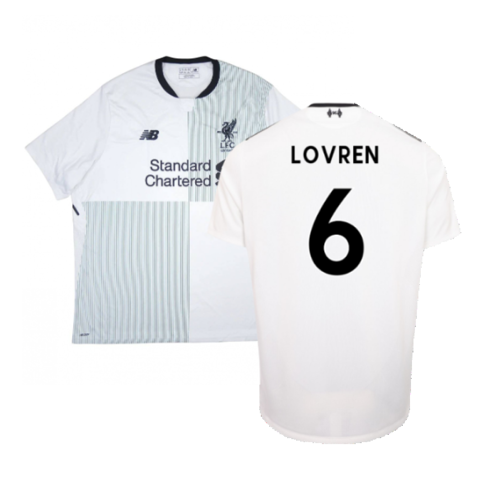 Liverpool 2017-18 Away Shirt (3XL) (Fair) (Lovren 6) – Classic