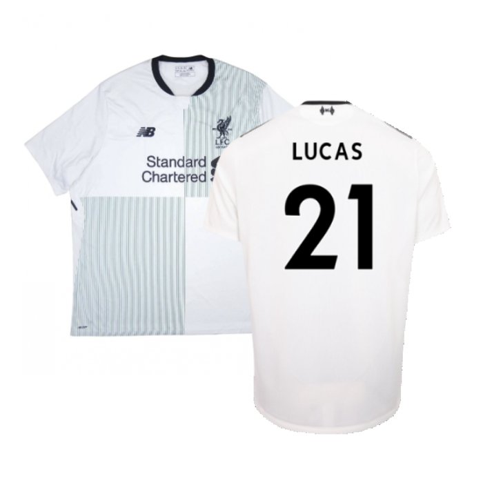 Liverpool 2017-18 Away Shirt (3XL) (Fair) (Lucas 21)