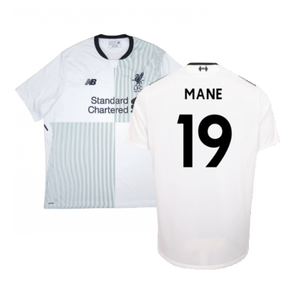 Liverpool 2017-18 Away Shirt (XXL) (Very Good) (Mane 19)_0