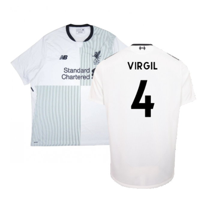 Liverpool 2017-18 Away Shirt (3XL) (Fair) (Virgil 4)