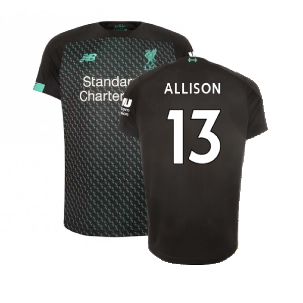 Liverpool 2019 20 Third Shirt S Good Allison 13 Classic Football Kit