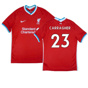 Liverpool 2020-21 Home Shirt (S) (Very Good) (CARRAGHER 23)_0