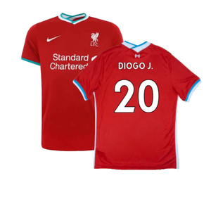 Liverpool 2020-21 Home Shirt (Excellent) (DIOGO J. 20)_0