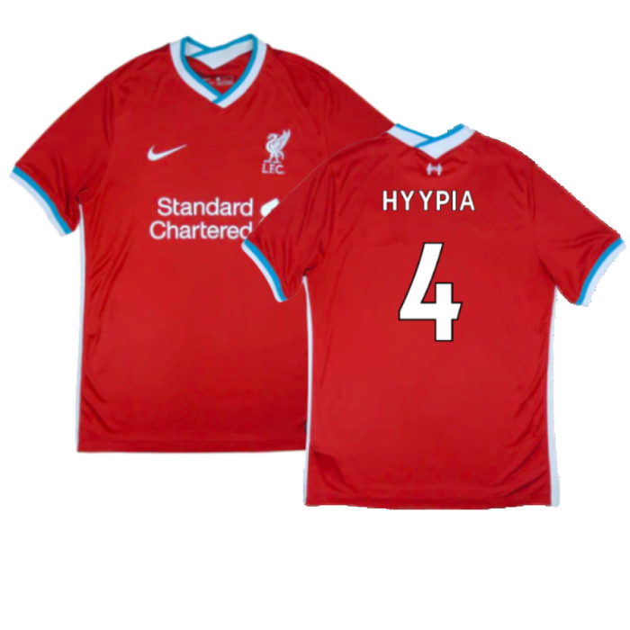 Liverpool 2020-21 Home Shirt (S) (Mint) (HYYPIA 4)