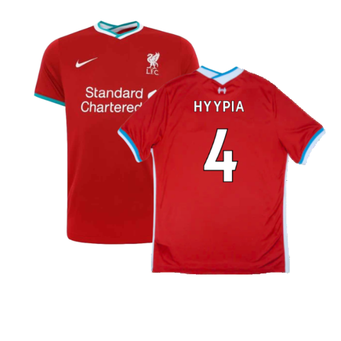 Liverpool 2020-21 Home Shirt (Excellent) (HYYPIA 4)