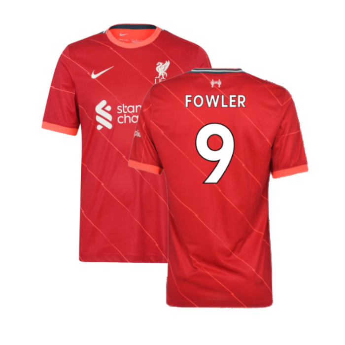 Liverpool 2021-22 Home Shirt (L) (Very Good) (FOWLER 9)