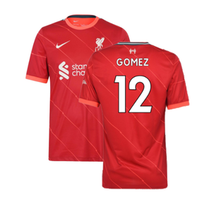 Liverpool 2021-22 Home Shirt (L) (Very Good) (GOMEZ 12)_0