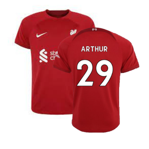 Liverpool 2022-23 Home Shirt (S) (Excellent) (ARTHUR 29)_0