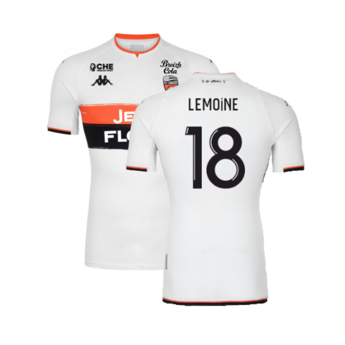 Lorient 2021-22 Away Shirt (M) (Excellent) (Lemoine 18)