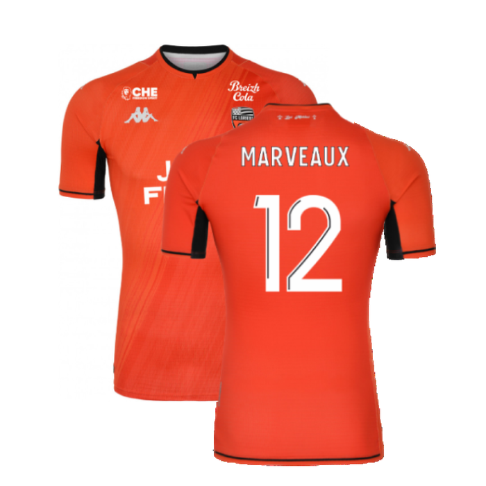 Lorient 2021-22 Home Shirt (S) (Very Good) (Marveaux 12)