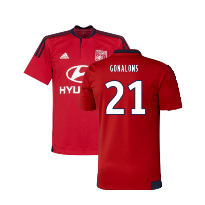 Lyon 2015-16 Away Shirt (Good) (Gonalons 21)