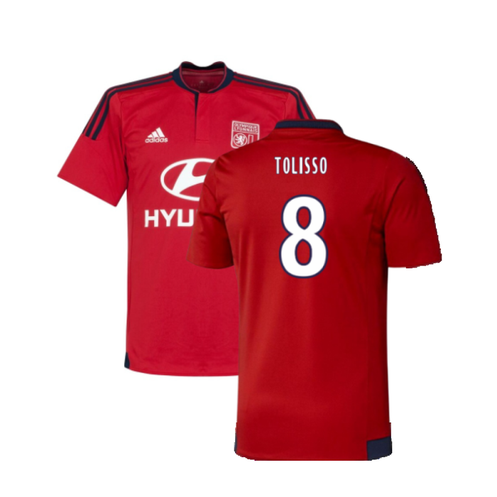 Lyon 2015-16 Away Shirt (Good) (Tolisso 8)