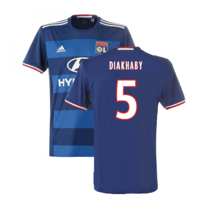 Lyon 2016-17 Away Shirt (L) (Excellent) (Diakhaby 5)