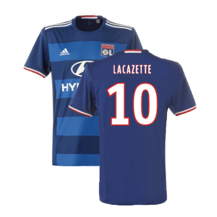 Lyon 2016-17 Away Shirt (L) (Excellent) (Lacazette 10)