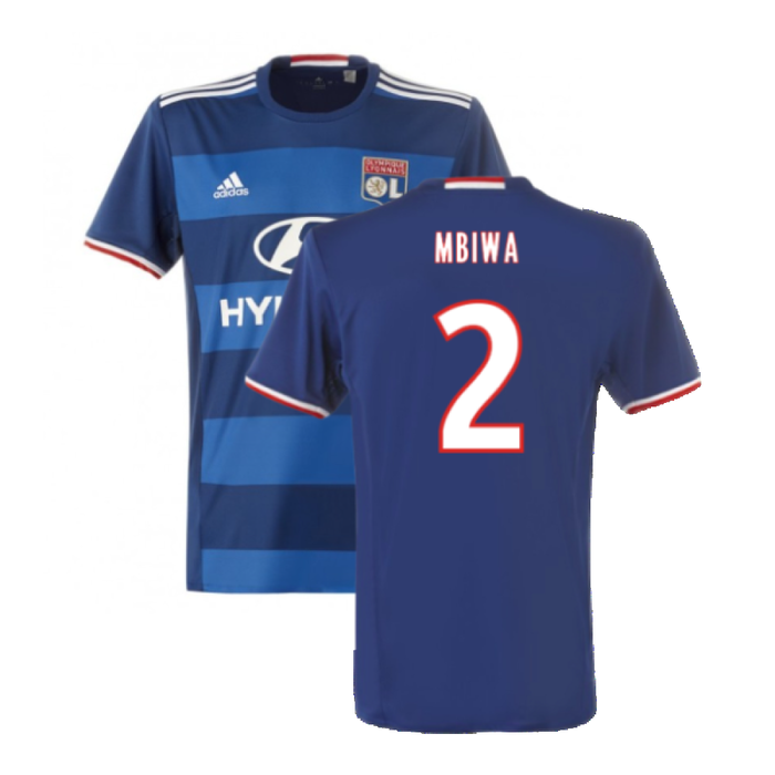 Lyon 2016-17 Away Shirt (L) (Excellent) (Mbiwa 2)