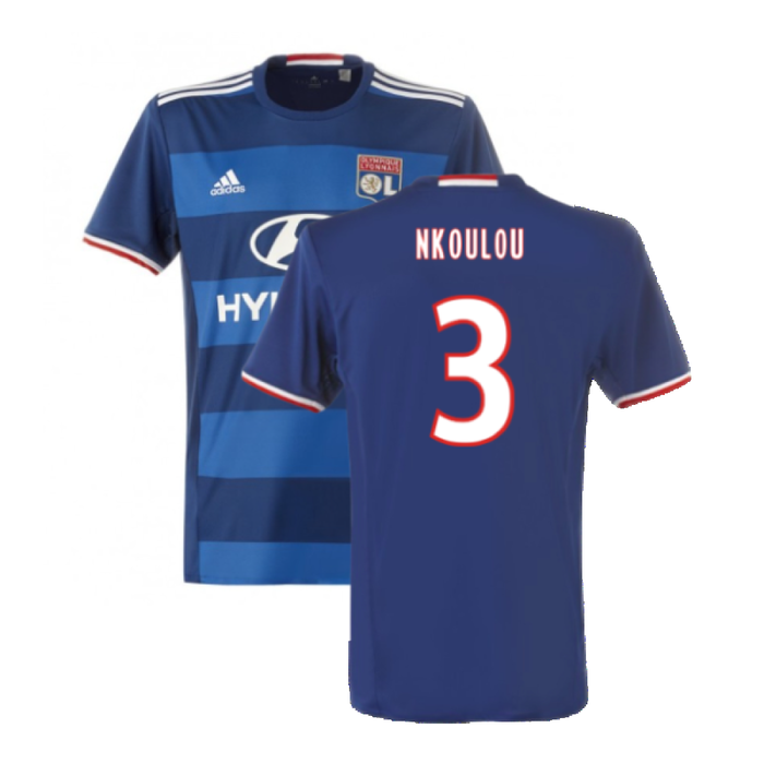 Lyon 2016-17 Away Shirt (L) (Excellent) (Nkoulou 3)