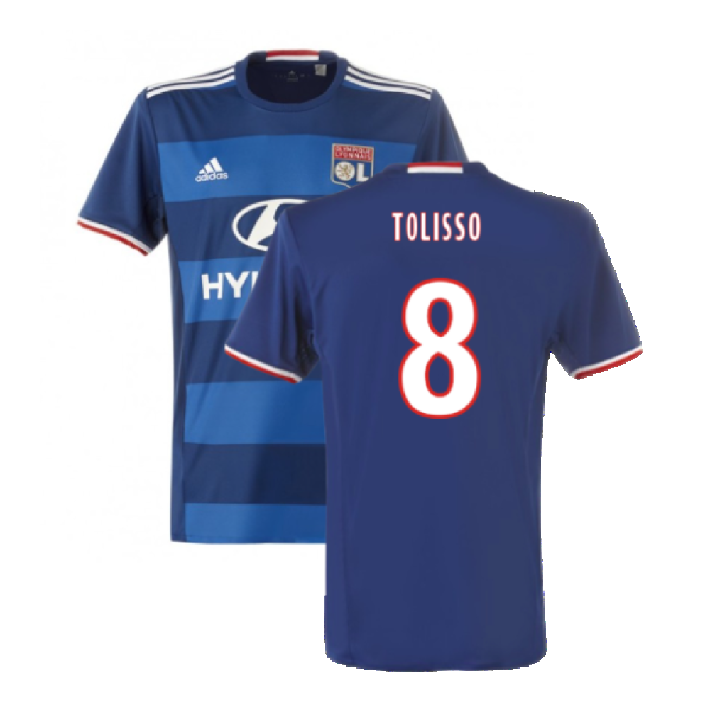 Lyon 2016-17 Away Shirt (L) (Excellent) (Tolisso 8)_0