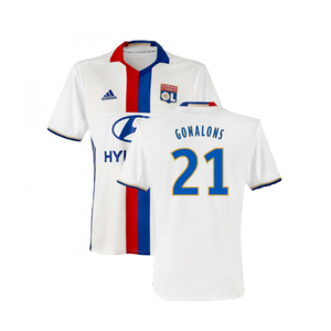 Lyon 2016-17 Home Shirt (3XL) (Mint) (Gonalons 21)_0