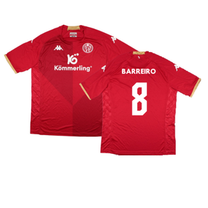 Mainz 05 2022-23 Home Shirt (XXL) (Mint) (Barreiro 8)_0