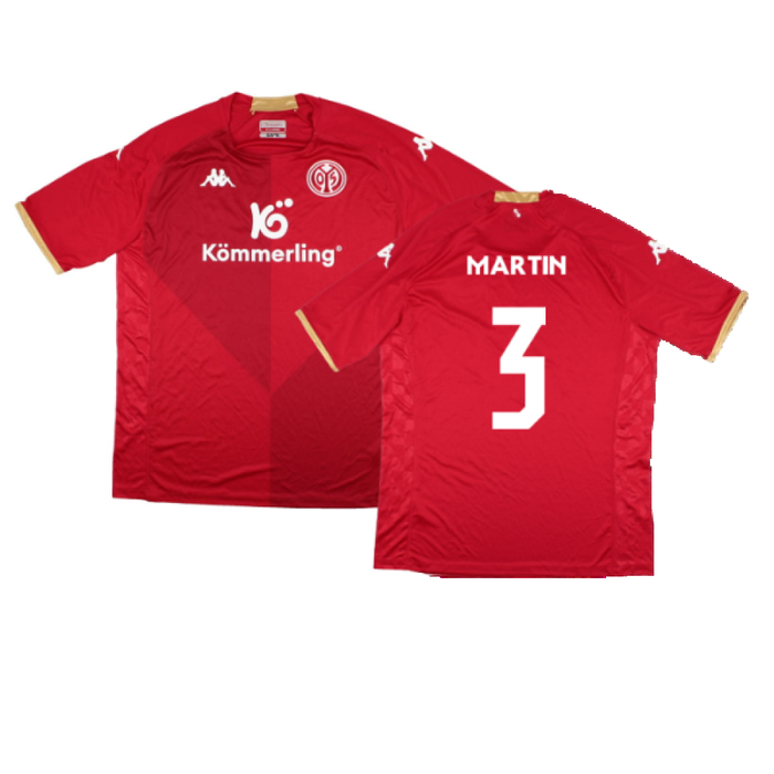 Mainz 05 2022-23 Home Shirt (XXL) (Mint) (Martin 3)