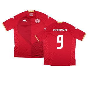 Mainz 05 2022-23 Home Shirt (Sponsorless) (L) (Mint) (Onisiwo 9)_0