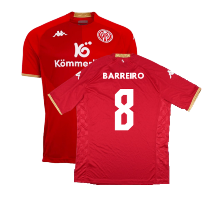 Mainz 2022-2023 Home Shirt (XL) (Excellent) (Barreiro 8)