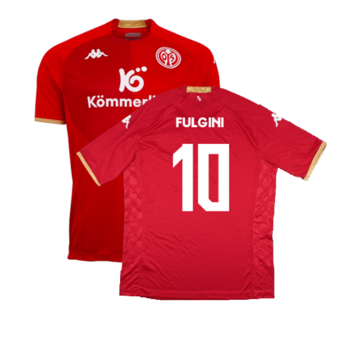 Mainz 2022-2023 Home Shirt (XXL) (Mint) (Fulgini 10)