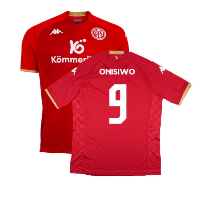 Mainz 2022-2023 Home Shirt (XL) (Excellent) (Onisiwo 9)