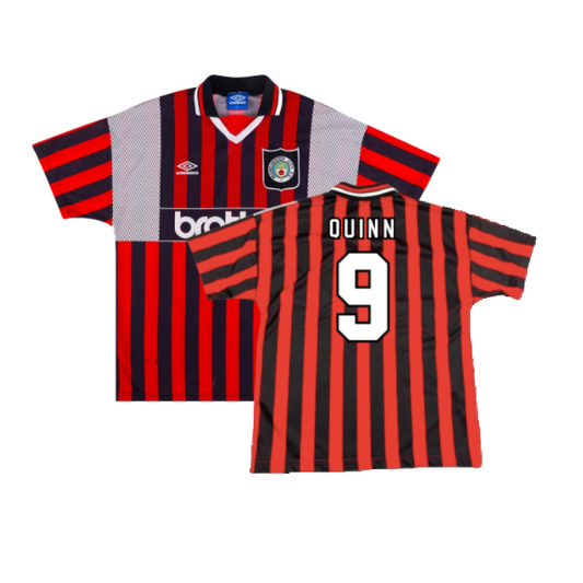 Manchester City 1994-96 Away (XL) (Excellent) (Quinn 9)_0