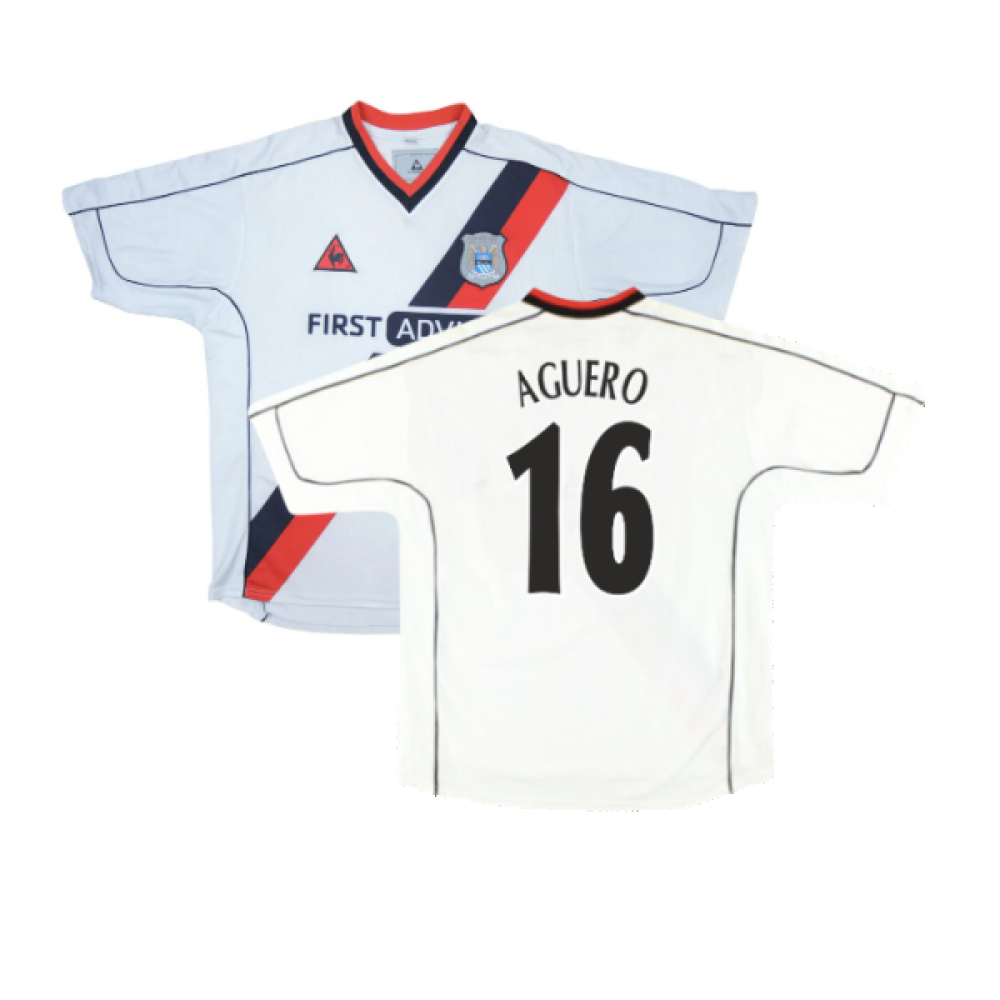 Manchester City 2002-03 Away Shirt (M) (Excellent) (Aguero 16)_0