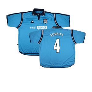 Manchester City 2002-03 Home Shirt (XXL) (Excellent) (Kompany 4)_0