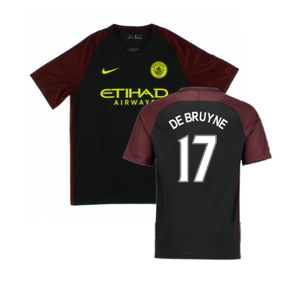 Manchester City 2016-17 Away Shirt (XXL) (Excellent) (De Bruyne 17)_0