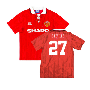 Manchester United 1992-94 Home (L) (Very Good) (Hughes 10)_0