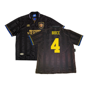 Manchester United 1993-95 Away Shirt (XL) (Excellent) (Bruce 4)_0