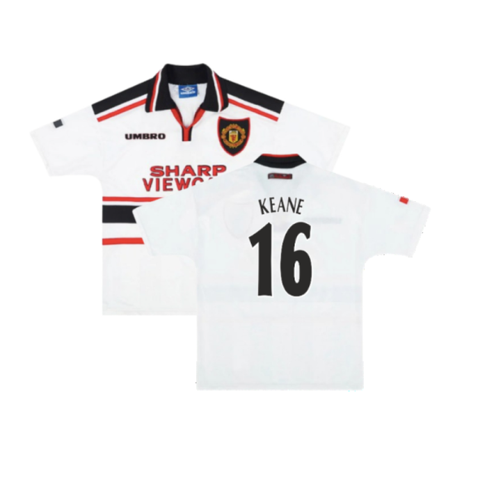 Manchester United 1997-99 Away Shirt (M) (Very Good) (Keane 16)