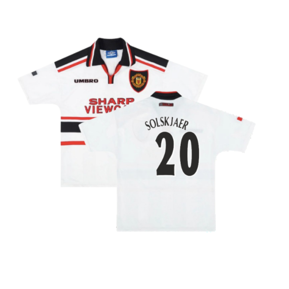 Manchester United 1997-98 Away Shirt (M) (Excellent) (Solskjaer 20